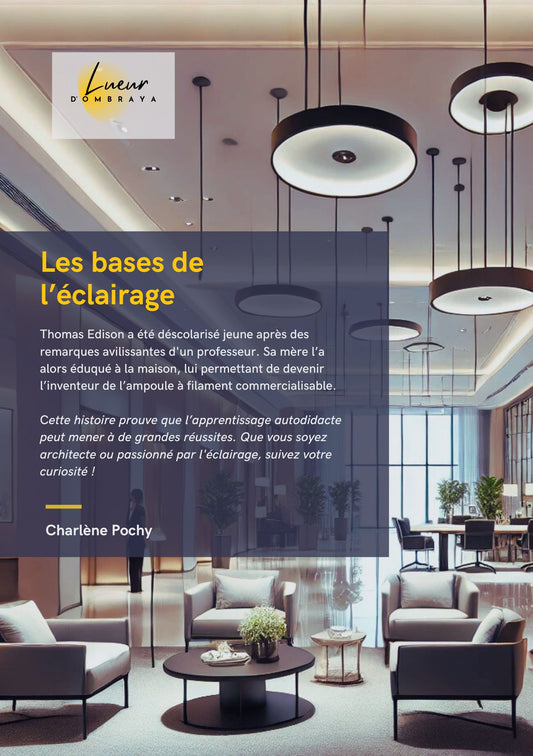E-BOOK bases de l'éclairages